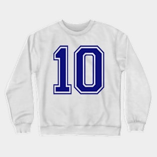 Blue 10 Crewneck Sweatshirt